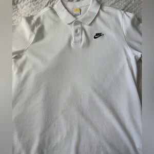Nike Men's Classic White Polo Shirt